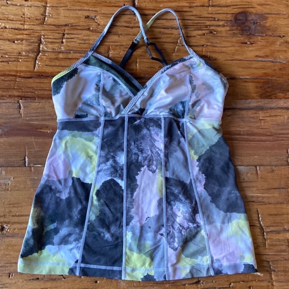 Lululemon Racerback Spaghetti Strap Tank Top Size 8